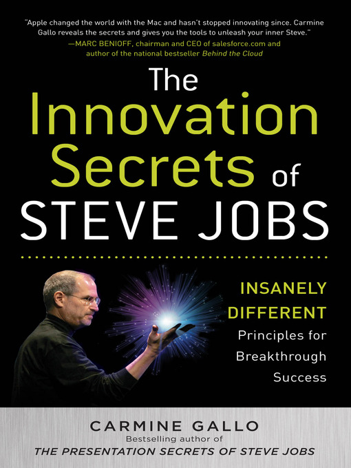 Title details for The Innovation Secrets of Steve Jobs by Carmine Gallo - Wait list